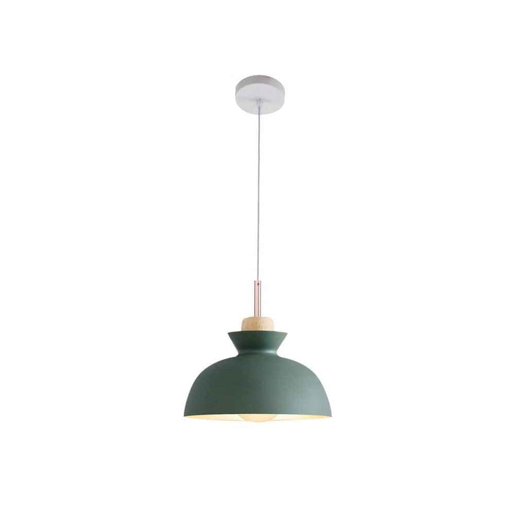 Suspension Luminaire Craftsman Style 1 Lumière Simple Dôme pour Salle à Manger