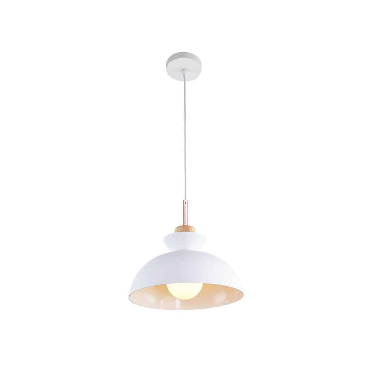Suspension Luminaire Craftsman Style 1 Lumière Simple Dôme pour Salle à Manger