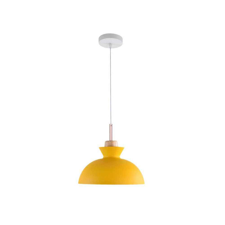 Suspension Luminaire Craftsman Style 1 Lumière Simple Dôme pour Salle à Manger