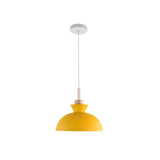 Suspension Luminaire Craftsman Style 1 Lumière Simple Dôme pour Salle à Manger