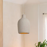 Suspension Salle à Manger Vase en Métal 35 cm