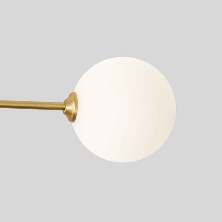 Lustre Cross Type Sputnik 6 Lumières Plafonnier pour Salon