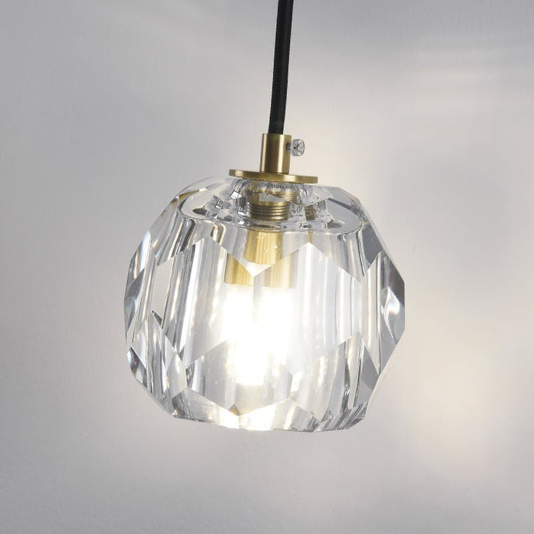 Applique Murale Chambre en Cristal 12 cm