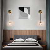 Applique Murale Chambre en Cristal 12 cm
