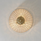 Plafonnier Salle de Bain Bol en Cristal 38 cm