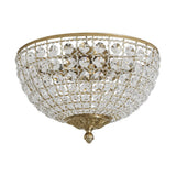 Plafonnier Salle de Bain Bol en Cristal 38 cm
