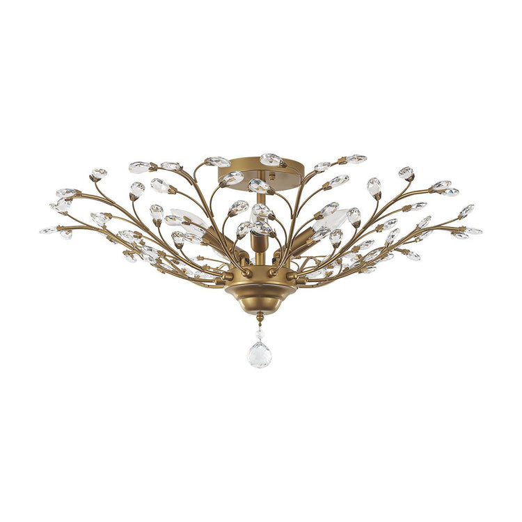 Lustre Salle à Manger Spoutnik en Cristal