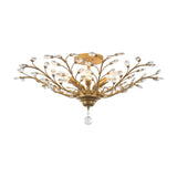 Lustre Salle à Manger Spoutnik en Cristal