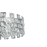 Plafonnier Cristal Semi-Encastré pour Salon