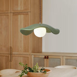 Suspension Céramique Courbé Chapeau-Abat-Jour pour Salle à Manger