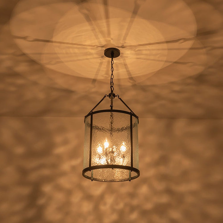 Suspension Salle à Manger Lanterne en Verre