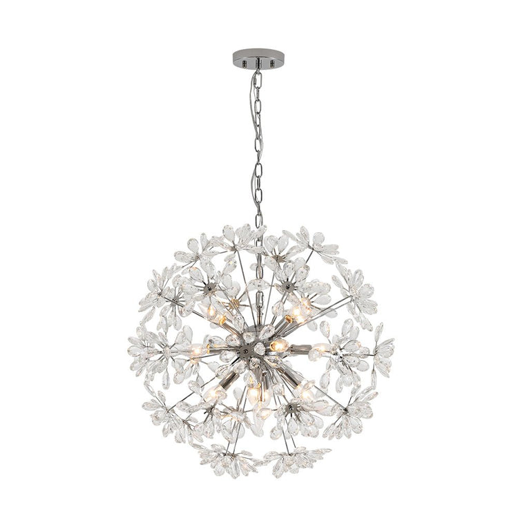 Lustre Cuisine Pissenlit en Cristal