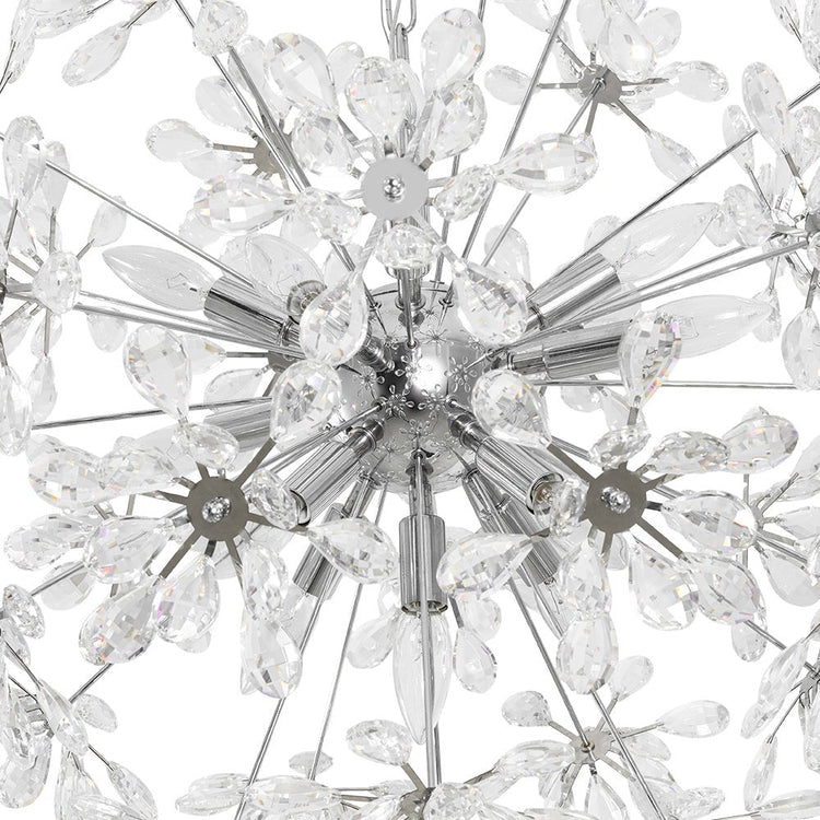 Lustre Cuisine Pissenlit en Cristal