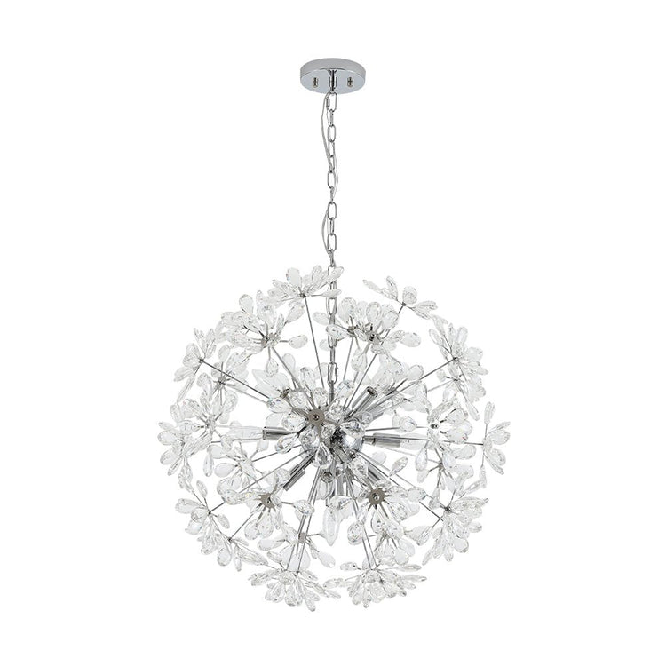 Lustre Cuisine Pissenlit en Cristal