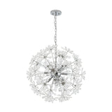 Lustre Cuisine Pissenlit en Cristal