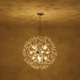 Lustre Cuisine Pissenlit en Cristal