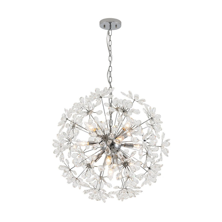 Lustre Cuisine Pissenlit en Cristal
