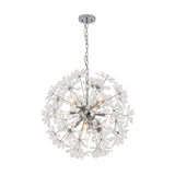 Lustre Cuisine Pissenlit en Cristal