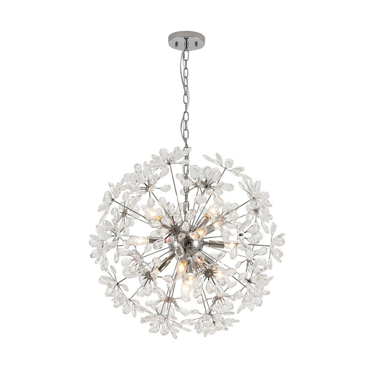 Lustre Cuisine Pissenlit en Cristal