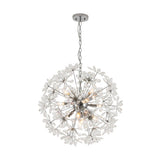 Lustre Cuisine Pissenlit en Cristal