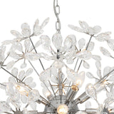 Lustre Cuisine Pissenlit en Cristal