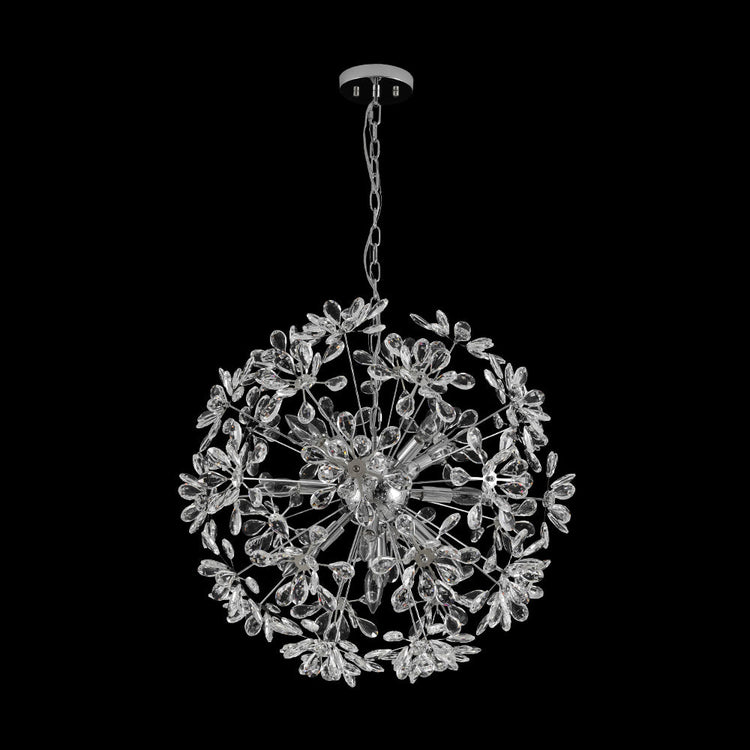 Lustre Cuisine Pissenlit en Cristal