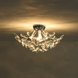 Plafonnier Salon Pissenlit en Cristal