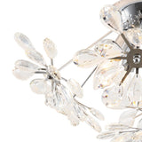 Plafonnier Salon Pissenlit en Cristal