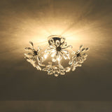 Plafonnier Salon Pissenlit en Cristal