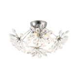 Plafonnier Salon Pissenlit en Cristal