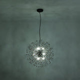 Lustre Salon Pissenlit en Cristal 50 cm