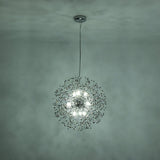 Lustre Salon Pissenlit en Cristal 50 cm