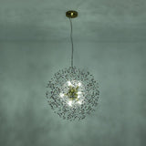 Lustre Salon Pissenlit en Cristal 50 cm