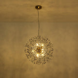 Lustre Salon Pissenlit en Cristal 50 cm