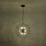 Lustre Salon Pissenlit en Cristal 50 cm