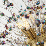 Lustre Salon Pissenlit en Cristal 50 cm