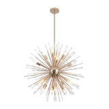 Lustre Salon Pissenlit en Cristal 88 cm