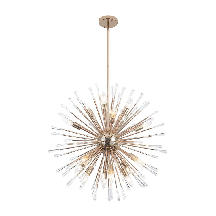 Lustre Salon Pissenlit en Cristal 88 cm