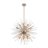 Lustre Salon Pissenlit en Cristal 88 cm