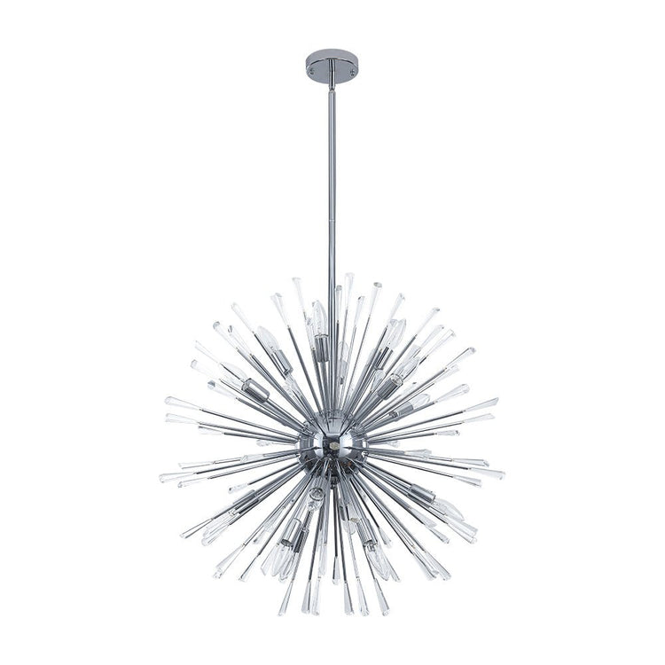 Lustre Salon Pissenlit en Cristal 88 cm