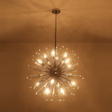 Lustre Salon Pissenlit en Cristal 88 cm