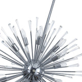 Lustre Salon Pissenlit en Cristal 88 cm