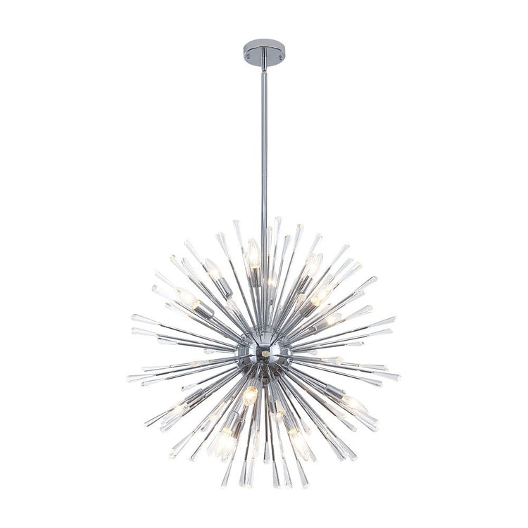 Lustre Salon Pissenlit en Cristal 88 cm