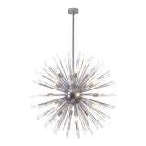 Lustre Salon Pissenlit en Cristal 88 cm