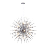 Lustre Salon Pissenlit en Cristal 88 cm