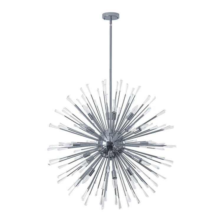 Lustre Salon Pissenlit en Cristal 88 cm