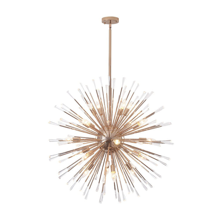 Lustre Salon Pissenlit en Cristal 88 cm