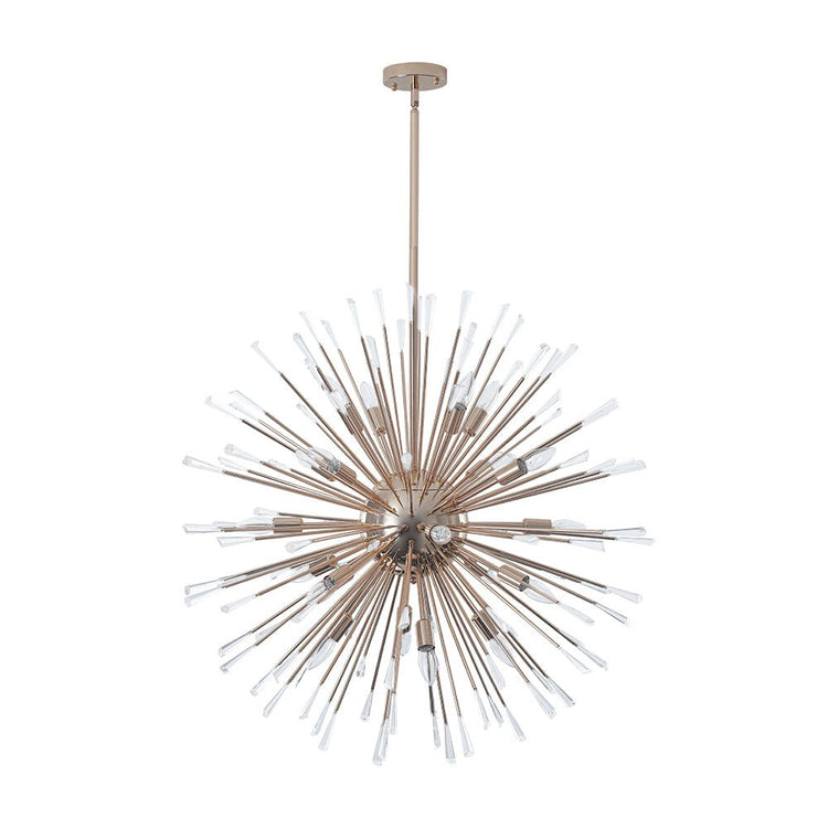 Lustre Salon Pissenlit en Cristal 88 cm