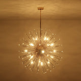 Lustre Salon Pissenlit en Cristal 88 cm