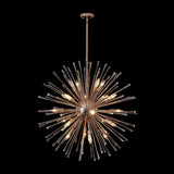 Lustre Salon Pissenlit en Cristal 88 cm